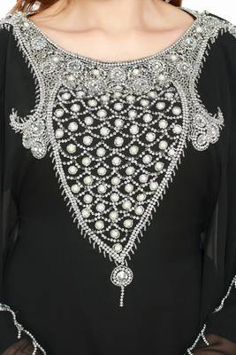 Black Get This Modern Kaftan At Ramadan Arabic Kaftan Dres 3