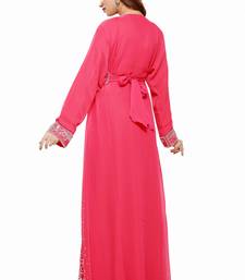 Pink  Moroccan Kaftan Islamic Moroccan Jalabiya Dress