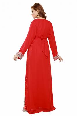 Red Get This Modern Kaftan At Ramadan Arabic Kaftan Dres 2