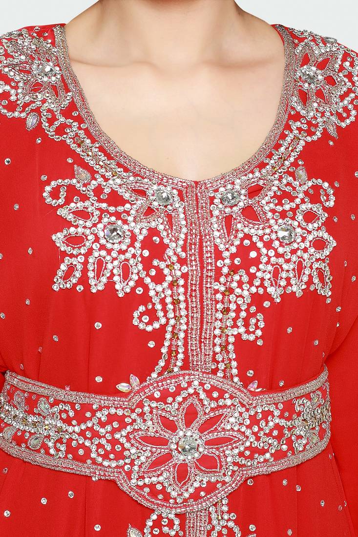Red Get This Modern Kaftan At Ramadan Arabic Kaftan Dres