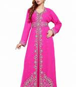Pink New Hand Embroidery Work By Al Mehraan Fashion For Women Gown