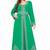 Green Buy This Moroccan Jalabviya Takhita Var For Women Gown Dress