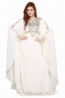 Cream Buy This Moroccan Jalabviya Takhita Var For Women Gown Dress 1