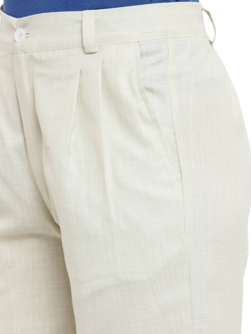 Wine woven cotton kurti with trouser