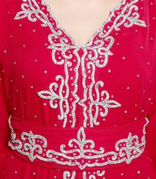 Red New Hand Embroidery Work By Al Mehraan Fashion For Women Gown