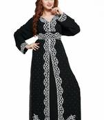 Black Buy This Moroccan Jalabviya Takhita Var For Women Gown Dress