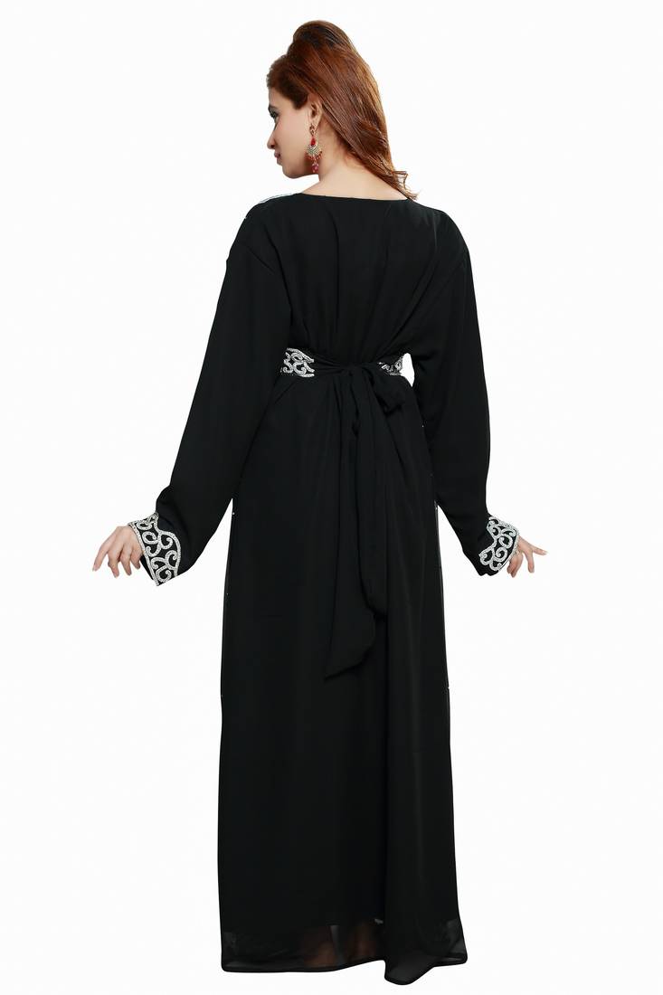 Black Buy This Moroccan Jalabviya Takhita Var For Women Gown Dress