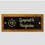 Personalised Ik Onkar Acrylic & Wooden TeakFloat Nameplate by Engrave