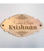 Personalised Patisserie French Provincial Wooden Name Plate by Engrave