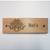 Personalised The Endless Knot Wooden Name Plate by Engrave
