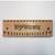 Personalised Warli Wooden Name Plate by Engrave