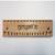 Personalised Warli Wooden Name Plate by Engrave