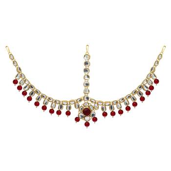 Maroon jewellery 1