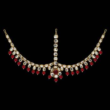 Maroon jewellery 2