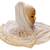 White Color Tail Embroidery And Stone Work Hosiery Cotton Headscarf