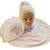 White Color Tail Embroidery And Stone Work Hosiery Cotton Headscarf