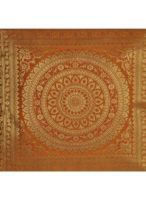 Lal Haveli Silk cushion Covers Housewarming Party Decorations 16 x 16 inch Set of 2 Pcs 3