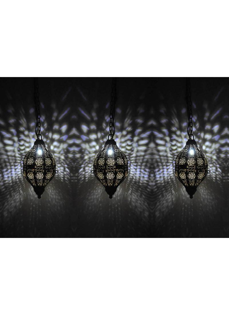 Moroccan Hanging Tea Light Holder Lantern Decoration with Tealight