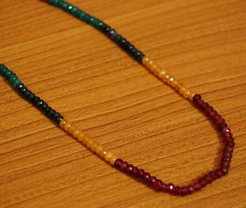 Multicolor Ruby       Necklaces 2