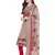 Beige Fancy Cotton Unstitched Kameez With Dupatta