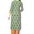 Green printed cotton kurti