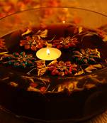 Aapno Rajasthan Smokeless Candle With Floating Showpieces - Set Of 5