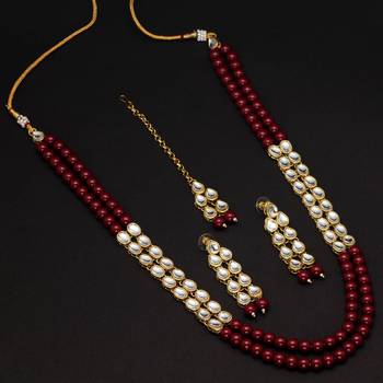 Maroon necklaces 2