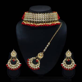 Maroon necklaces 4