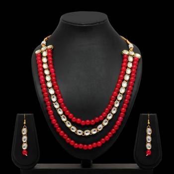 Maroon Necklaces 3