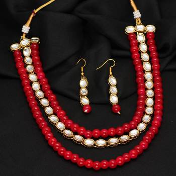 Maroon Necklaces 4