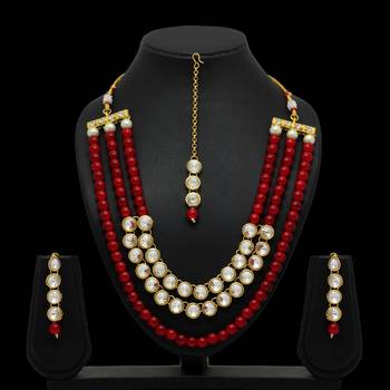 Maroon Necklaces 3