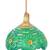 Aapno Rajasthan Green Bell Hanging For Diwali Decoration