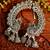 Oxidised Designer silver Peacock handcrafted jhumka jhumki ear cuff earrings for ethnic clothing