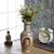 Handpainted Marble Vase With Kundan Work
