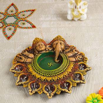 Aapno Rajasthan Designer Urli Diya Thaali 1