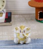 Aapno Rajasthan Hand Painted And Stone Studded Comtempory Lord Ganesh Figure