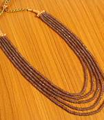 Brown Swarovski Crystal Necklaces