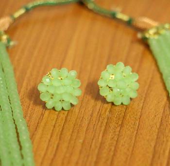 Green Swarovski Crystal Necklace-Sets 2