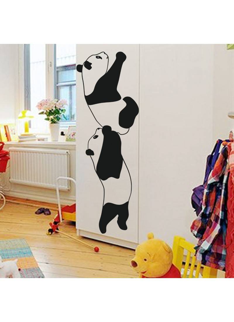 Adventurous Pandas wall decal Kakshyaachitra 2740859