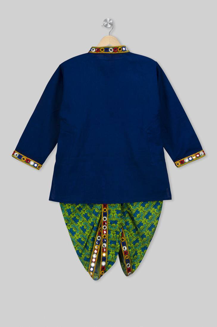 Mirror Lace Kurta Dhoti