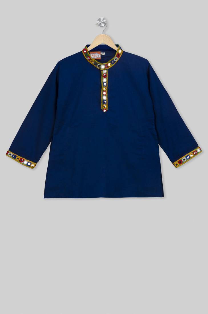 Mirror Lace Kurta Dhoti