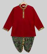 Mirror Lace Kurta Dhoti