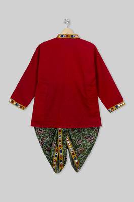Mirror Lace Kurta Dhoti 2