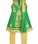 Green Suit Set best ethnic wear for kids in family weddings