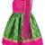 Pink and Green Lehenga Choli best ethnic wear for kids