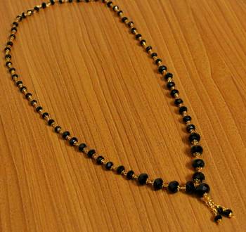 Black Swarovski Crystal Necklaces 1