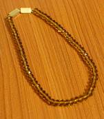 Yellow Swarovski Crystal Necklaces