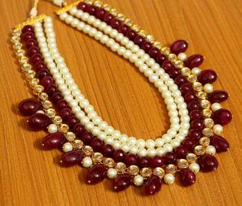 Red Ruby       Necklace-Sets 1