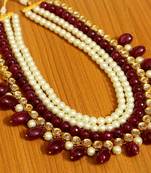 Red Ruby       Necklace-Sets