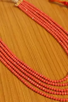Orange Onyx Necklaces